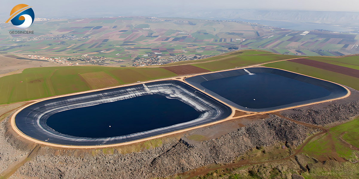 Водонепроницаемая HDPE пленка для водоемов Водонепроницаемая HDPE пленка для водоемов