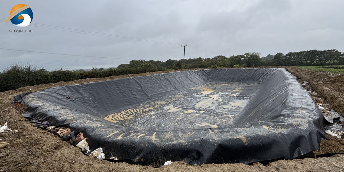 Геомембрана из HDPE 80 mil Геомембрана из HDPE 80 mil