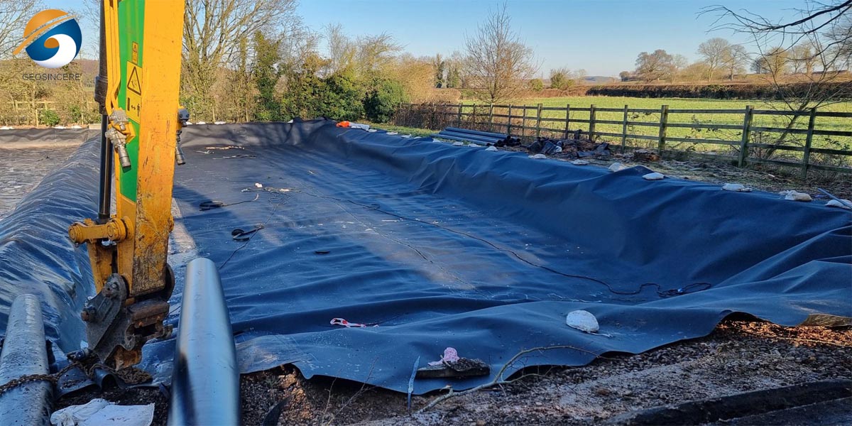 Цена HDPE лайнера для полигона ТБО