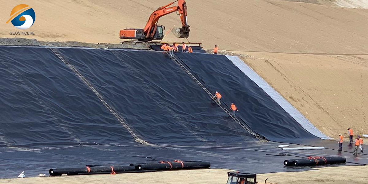 Геомембрана HDPE 30 мил