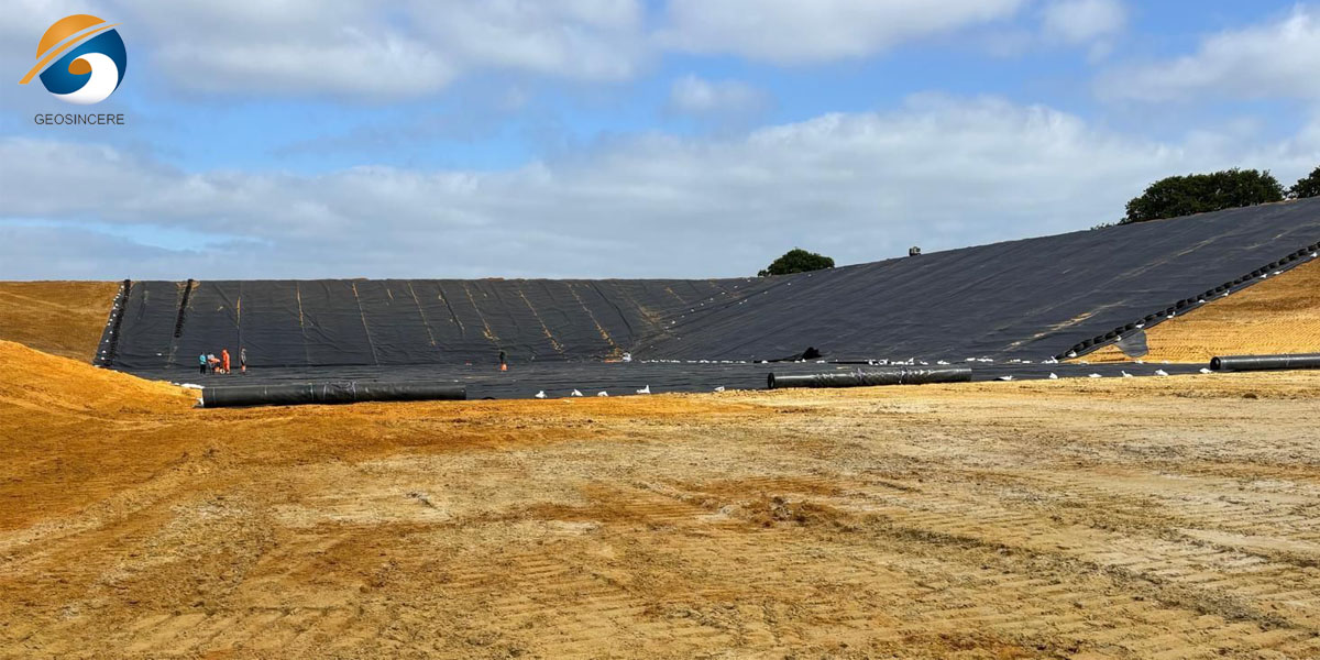 Геомембрана HDPE 30 мил