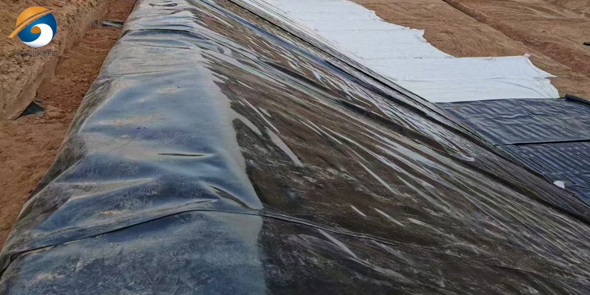 Геомембрана LLDPE 1,0 мм для хранения воды