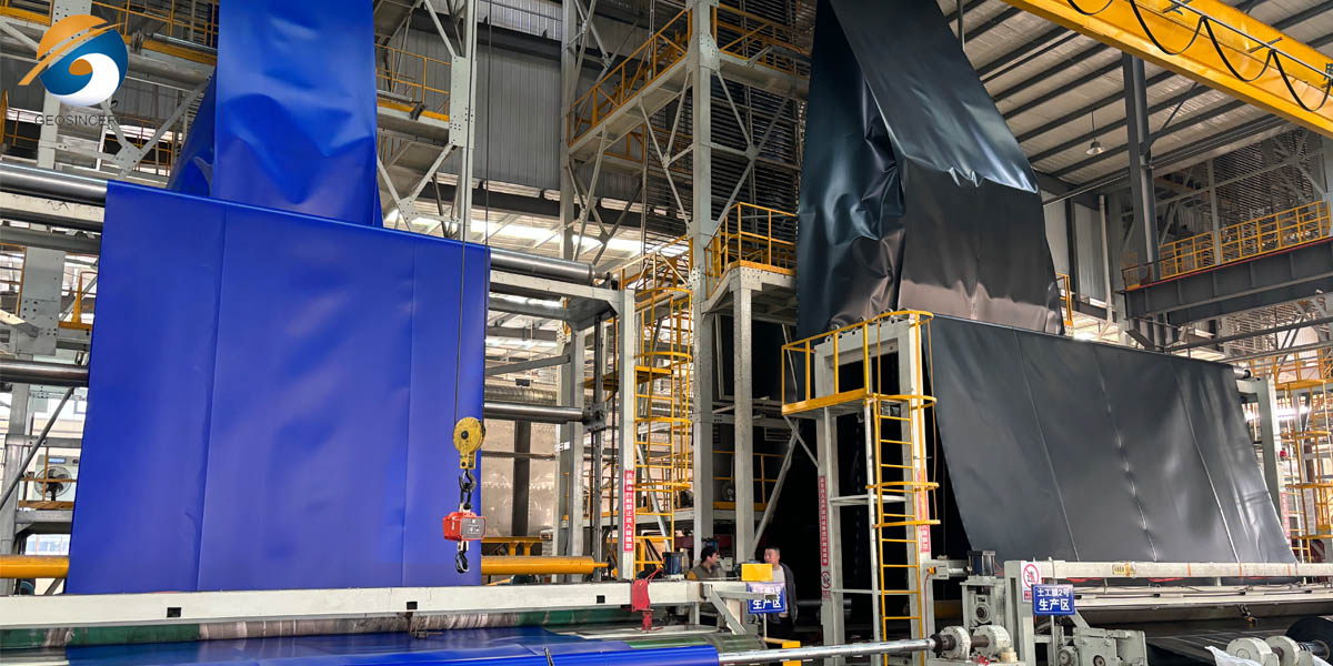 Экспортная геомембрана LLDPE для международных проектов