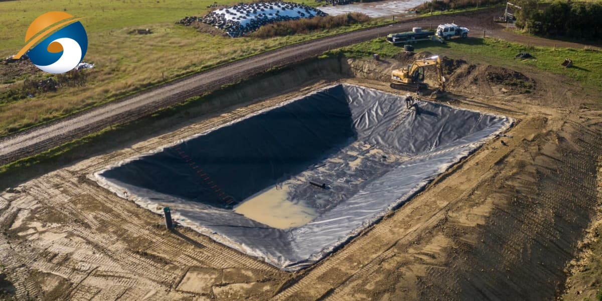 Геомембрана ПВХ для прудов и резервуаров Геомембрана ПВХ для прудов и резервуаров