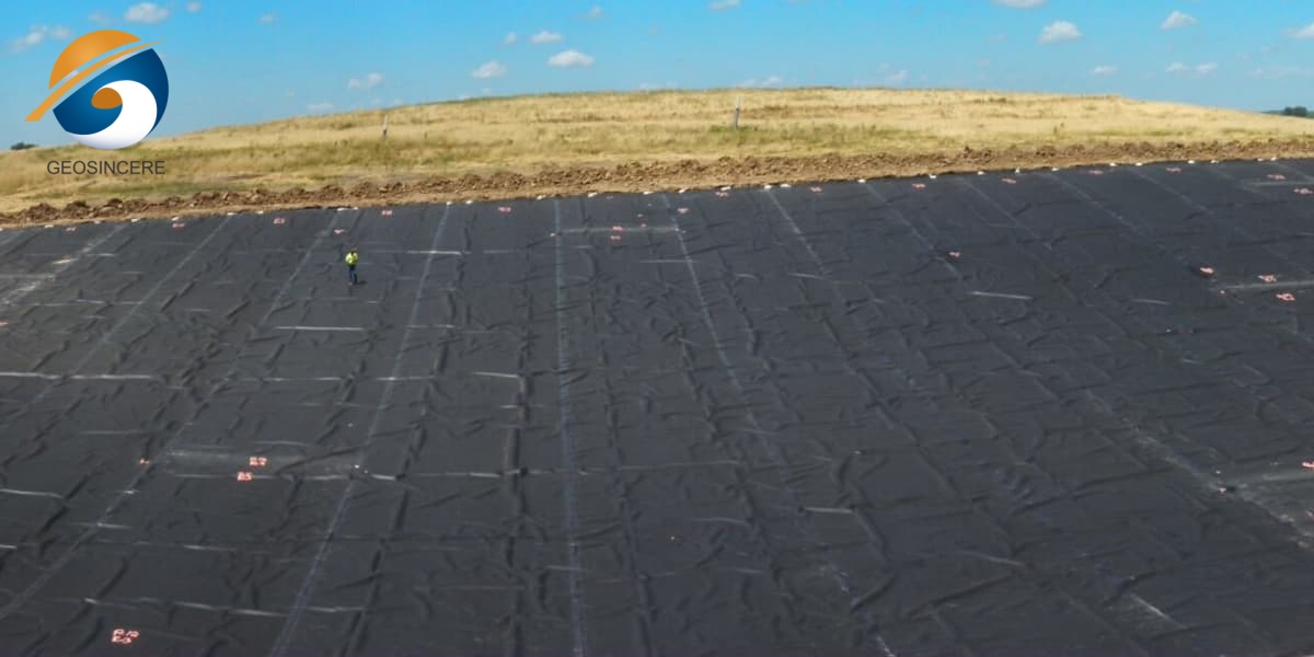 Геомембрана HDPE 2 мм для гидроизоляции и защиты от фильтрации